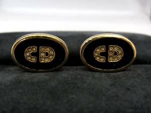 # beautiful goods #N0330 [Dior] Dior [ Gold * black ]# cuffs!