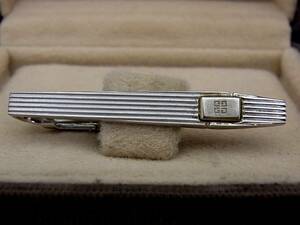 # beautiful goods #N0354[GIVENCHY] Givenchy [ silver ]# necktie pin tiepin!