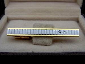 # new goods N#N0218 Givenchy [ Logo pattern ][GIVENCHY][ Gold * silver ]# necktie pin tiepin!