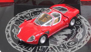 ミニチャンプス ALFA-ROMEO TIPO 33 STRADALE 1968 S=1/43