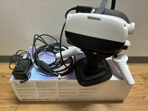  used beautiful goods pico neo3 link VR goggle stand .AC adaptor attaching .