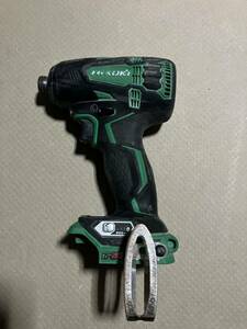 HIKOKI high ko-kiWHP18DBL cordless quiet sound impact driver body only operation verification ending 