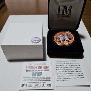 大谷翔平 コイン メダル2023ALMVP