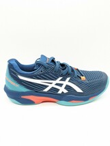 極美品 Asics 23.5cm SOLUTION SPEED FF2 インドア マコブルー ソリューションスピード アシックス 室内用 _画像9