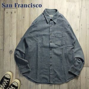 ☆San Francisco Tailord co SELIM☆ハリウッドランチマーケット 肉厚 長袖シャツ S1581