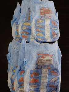 ユニチャーム　トレパンマン　トレーニング専用紙パンツ　ビッグサイズ　トミカプリント　6枚セット