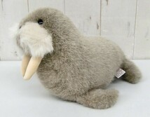 昭和レトロ 当時物 ＊ぬいぐるみ ＊GUND ＊セイウチ ＊横 30cm 高さ 17cm ＊動物 アニマル 海の生物 ＊アンティーク コレクション　_画像4