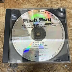 ◎ HIPHOP,R&B RICH BOY - BOY LOOKA HERE INST,シングル CD 中古品
