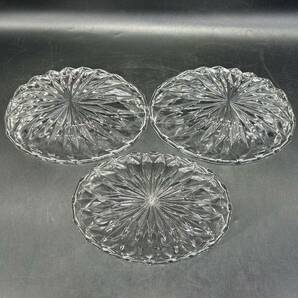 ガラス皿 楕円皿 昭和レトロ 食器  皿 R7-9の画像5