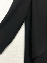 新品☆S喪服礼服ブラックフォーマルおしゃれワンピース黒フォーマル☆a350_画像4