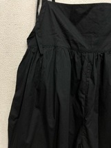 新品☆4L5L黒系♪ワイド♪サロペットパンツ♪ギャザーおしゃれ☆a378_画像4