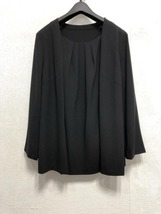 新品☆LLトール喪服礼服パンツスーツ3点セット黒フォーマル☆a422_画像5