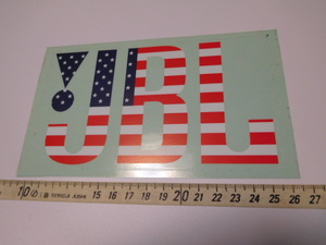  редкий редкость . новый товар наличие товар *JBL J Be L *USA* America национальный флаг рисунок * стикер (15.7.)* динамик производитель витрина для / для продвижения товара * не продается * подлинная вещь 