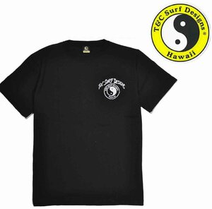 [ティーアンドシー]Tシャツ 半袖 タウカン ハワイアン cotton綿100％　 Lサイズ 08黒　DM2389