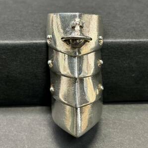 Vivienne Westwood／指輪／アーマーリング／Armour Ring Silverの画像4