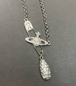 Vivienne Westwood／ペンダント／Pin Drop Pendant Silver／ヴィヴィアン・ウエストウッド