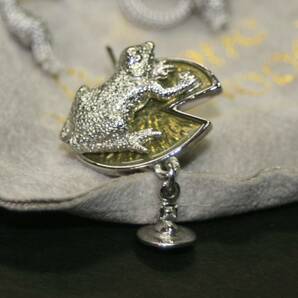 Vivienne Westwood／ピアス／カエル、ハート／Earrings Silverの画像4