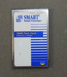 KN4732 [ утиль ] SMART 20MB Flash CARD SM9FA520-C7500MC