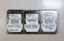 KN4801 【中古品】 TOSHIBA MK7575GSX/MK1034GSX/MK6475GSX HDD 3個セット_画像1