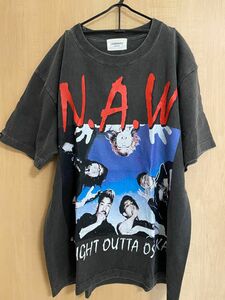 Crossfaith M相当 Tシャツ ビンテージ 半袖 ブラック