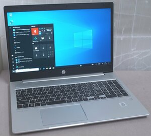 NoT469★扱いやすい15インチFullHD！ hp Probook 450 G7 i5-10210U/8GB/新品256GBSSD/WiFi/Bluetooth/Win10Pro64bitリカバリ済