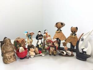 ♪【中古】民芸品 いろいろ まとめ売り レトロ コレクション *246-1095