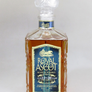 ■☆未開栓 古酒 ROYAL ASCOT ロイヤル アスコット 12～20年 SUPER PREMIUM 750ml 43% スコッチ ウイスキー ∵の画像1