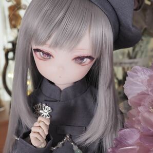 ＊小桜はうす＊ DDH-27 セミホワイト肌 ドルフィードリームカスタムヘッド+おまけアイ ※ソフビ盛りのため難ありの画像7