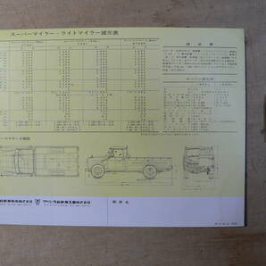 パンフ プリンス自動車 スーパーマイラー ライトマイラー 昭和38年？ /チラシ カタログ の画像2