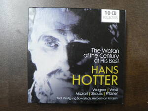 10CD HANS HOTTER ハンス・ホッター The Wotan of the Century at His Best