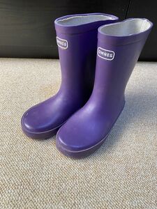 長靴　２０ｃｍ（紫色）