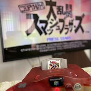 Nintendo64 任天堂64 NINTENDO64 クリアレッド ニンテンドー64 ロクヨンの画像10