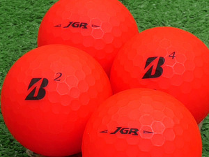 ★ABランク★BRIDGESTONE GOLF TOUR B JGR 2021年モデル マットレッド 20個 ロゴ無