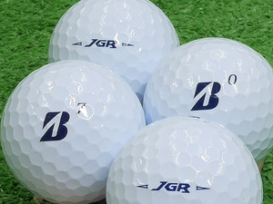 ★ABランク★BRIDGESTONE GOLF TOUR B JGR 2021年モデル ホワイト 30個 ロゴ無