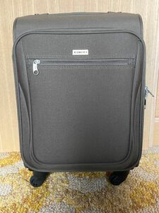 【RIMINI】　スーツケース　キャリーバッグ　機内持ち込みサイズ　黒 ブラック