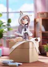 うちのねこが女の子でかわいい　おきがえコレクション　プレゼントきなこ　完成品フィギュア　約15㎝_画像4