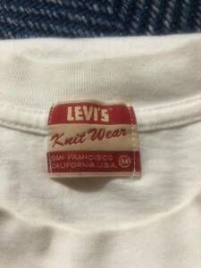 LEVI'S(M)ＴシャツリーバイスUSA製 アメカジＴシャツ古着 