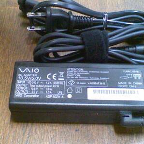 SONY VAIO 45w ACアダプタ-/ VJ8AC10V9