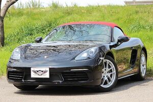 Must sell！機関良好★2018yPorsche 718Boxster 6MT　GenuineNavigationApple Car Play Genuine18AW ETC バイキセノン 可変リアスポ■vehicle両のみ購入OK■