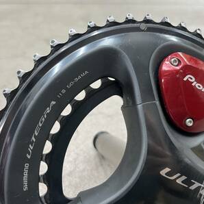 【千円スタート】 SHIMANO ULTEGRA シマノ アルテグラ FC-6800 Pioneer パワーメーター 片側計測 170mm 50-34T【送料無料】の画像3