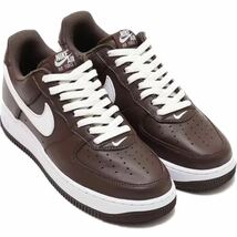 NIKE AIR FORCE 1 LOW RETRO QS CHOCOLATE/WHITE 茶　ホワイト　26.5cm US8.5 fd7039-200_画像1