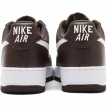 NIKE AIR FORCE 1 LOW RETRO QS CHOCOLATE/WHITE 茶　ホワイト　26.5cm US8.5 fd7039-200_画像2