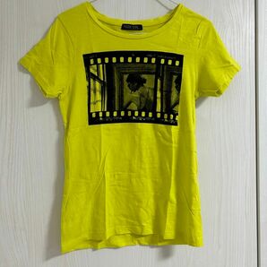 Tシャツ 半袖　PARK GIRL 黄色ほぼ未使用 半袖Tシャツ