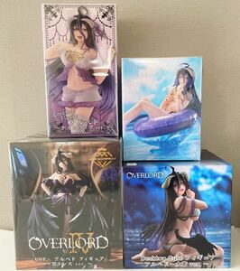 未開封★4種セット オーバーロードⅣ corefulフィギュア AMP＋ アルベド ナイトウェアver Aqua Float Girls Overlord Ⅳ Albedo Figure