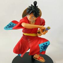 美品■キングオブアーティストワノ国 ワンピース モンキー・D・ルフィ フィギュアKING OF ARTIST THE MONKEY.D.LUFFY Figure ONE PIECE_画像1