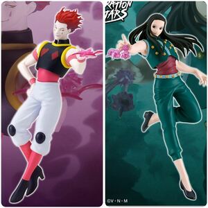  unopened 2 kind set* Hunter Hunter figure hisoka& ilmi vibration HUNTER×HUNTER VIBRATION STARS Hisoka & Illumi Figure