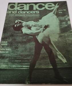 dance and dancers　洋ダンス雑誌　1969.1　※Embrace Tiger and Return to Mountain／ALWIN NIKOLAIS／ELIOT FELD 