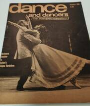 dance and dancers　洋ダンス雑誌　1968.12　※Enigma Variations／L'ESTASI／Grigorovich_画像1