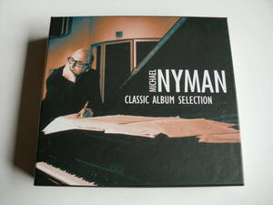 マイケル・ナイマン「CLASSIC ALBUM SELECTION（ピアノ・レッスン、ひかりのまち、数に溺れて）他」　5枚組　輸入盤