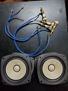 FOSTEX FE103En 2個＋スピーカーターミナル